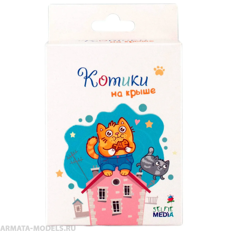 SM44408P Настольная игра Котики на крыше