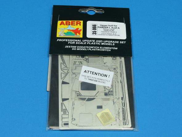 ABR-35-066  Дополнения для  PzKpfw I, Ausf.A (Upper hull) для Tristar,  Italeri-Zvezda 1/35