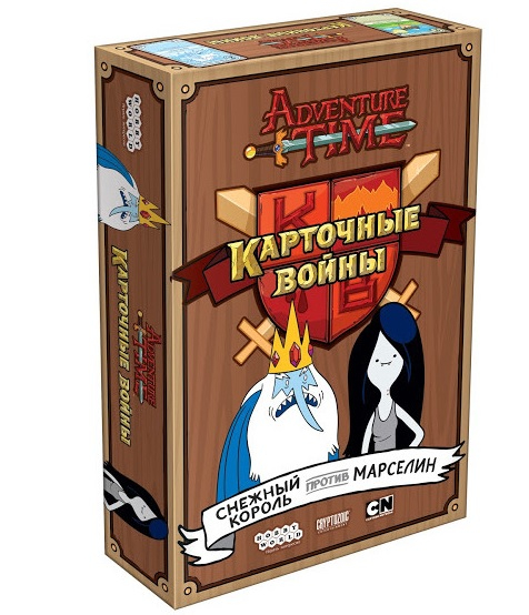 915095HW Время приключений Карточные войны Снежный король против Марселин