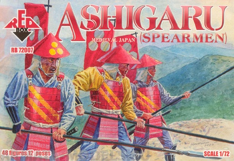 RB72007 Фигуры Ashigaru (Spearmen) Red Box