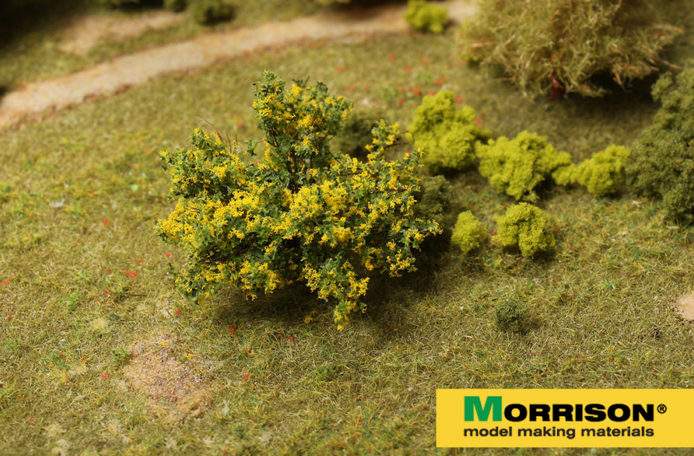 011kr003 Желтый куст для макета