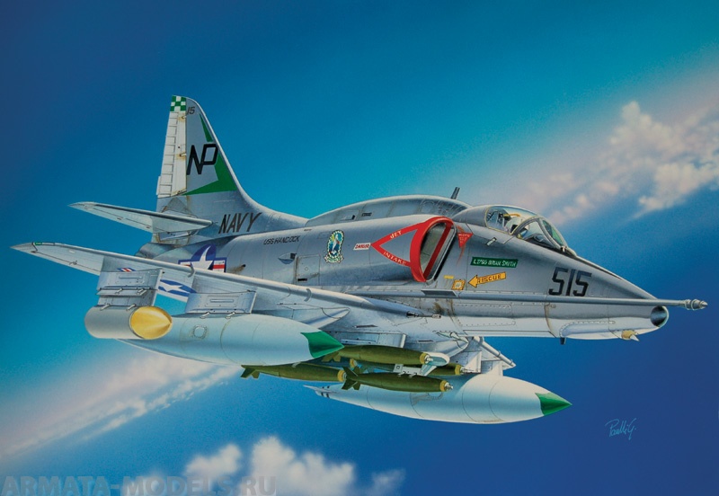 2671ИТ Самолет A-4E/F Skyhawk Italeri