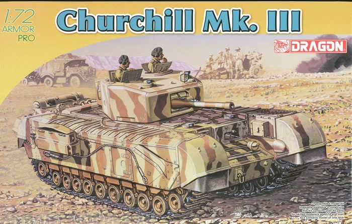 7396Д Английский танк CHURCHILL Mk.III Dragon