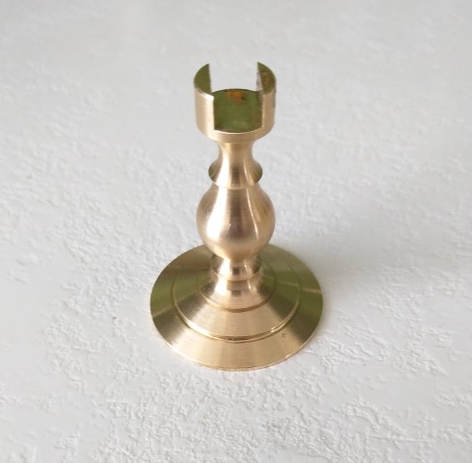 AM14432 Подставки для моделей подводных лодок, латунные полированные, покрытые лаком, 2 шт.