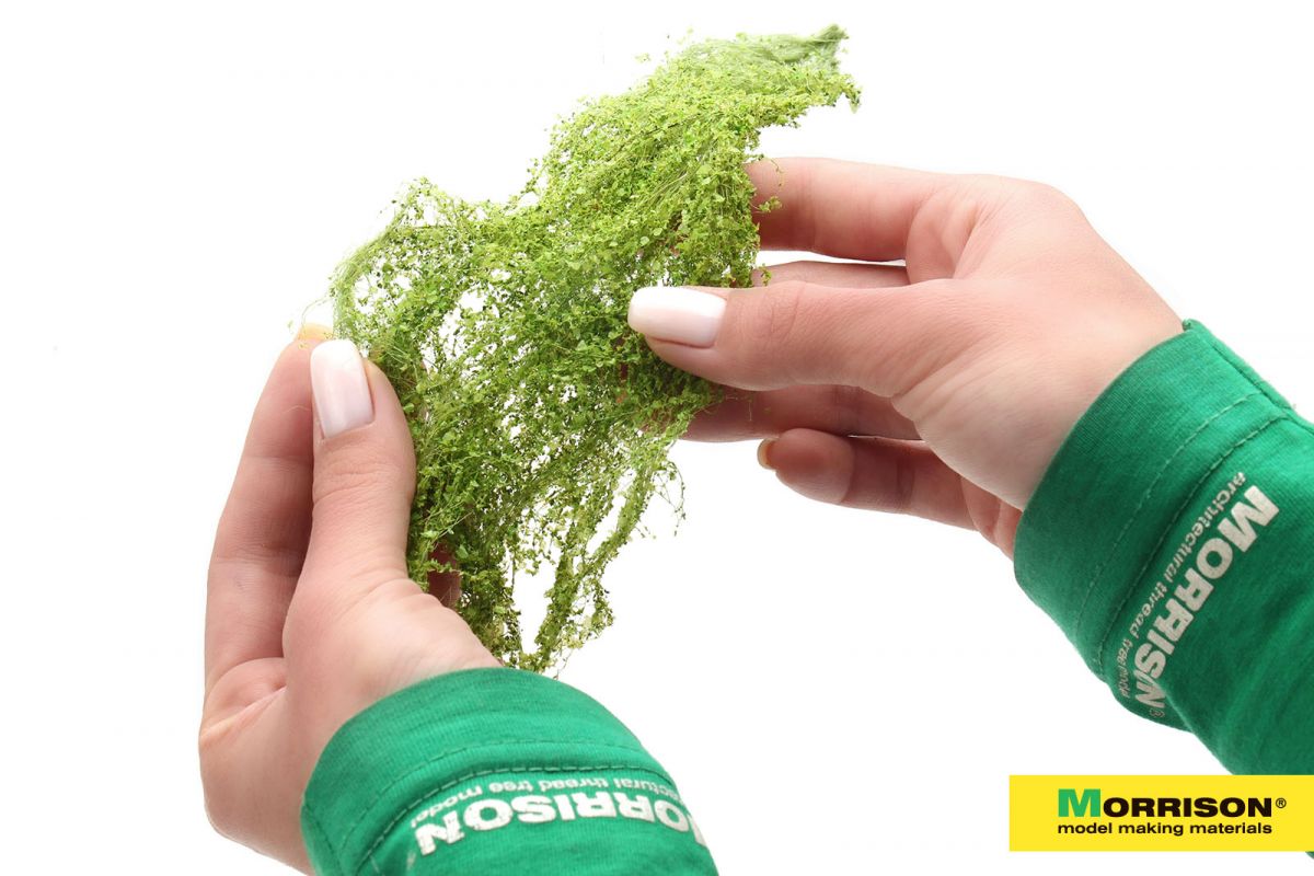 140vn001 Светло-зелёные вьюны для диорамы