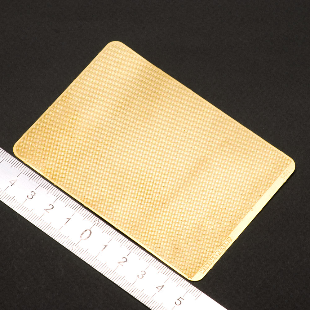 S-032 Лист рифленый чечевица, размер M