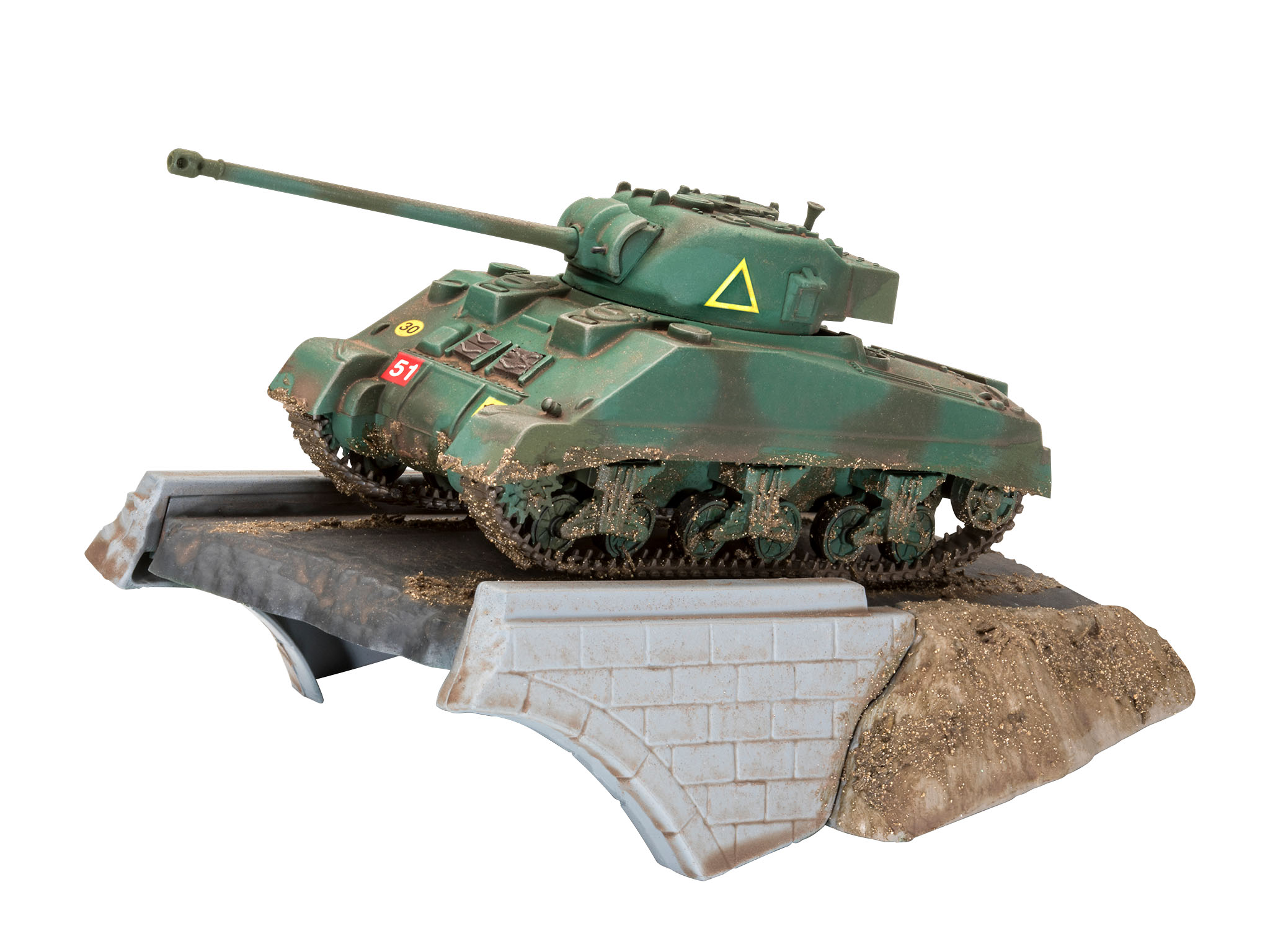 Диорама Британский танк - Sherman Firefly Revell