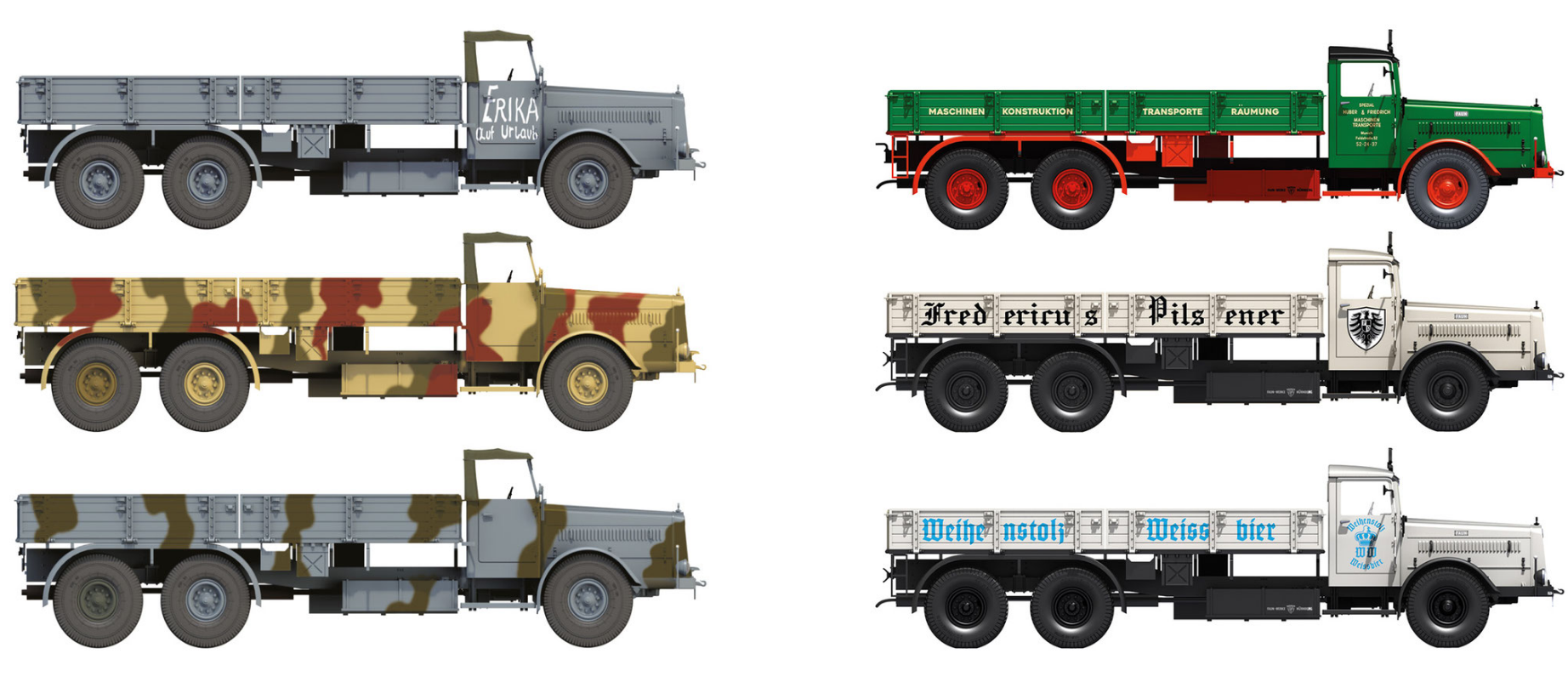 DW35001 Немецкий тягач  Faun L900 Hardtop 2in1 Das Werk