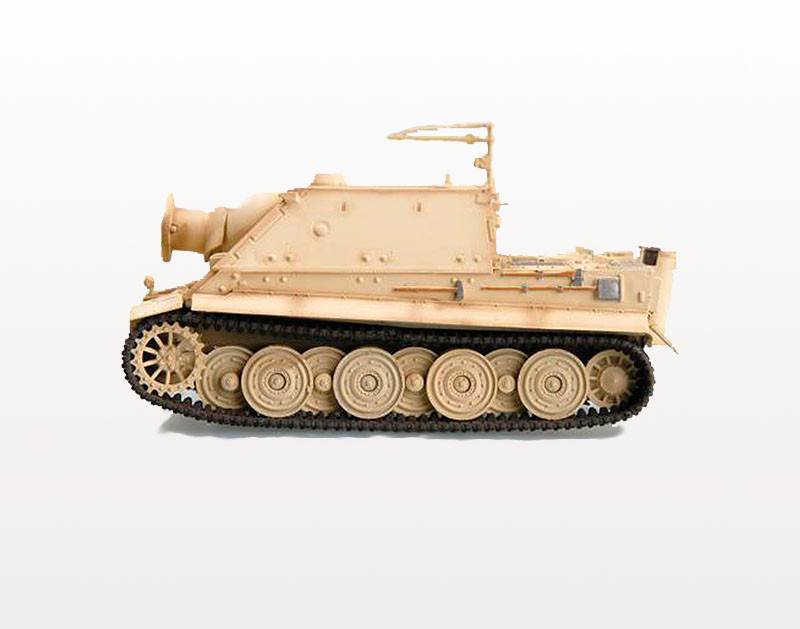 3672 Немецкое тяжелое штурмовое орудие Штурмтигр Звезда