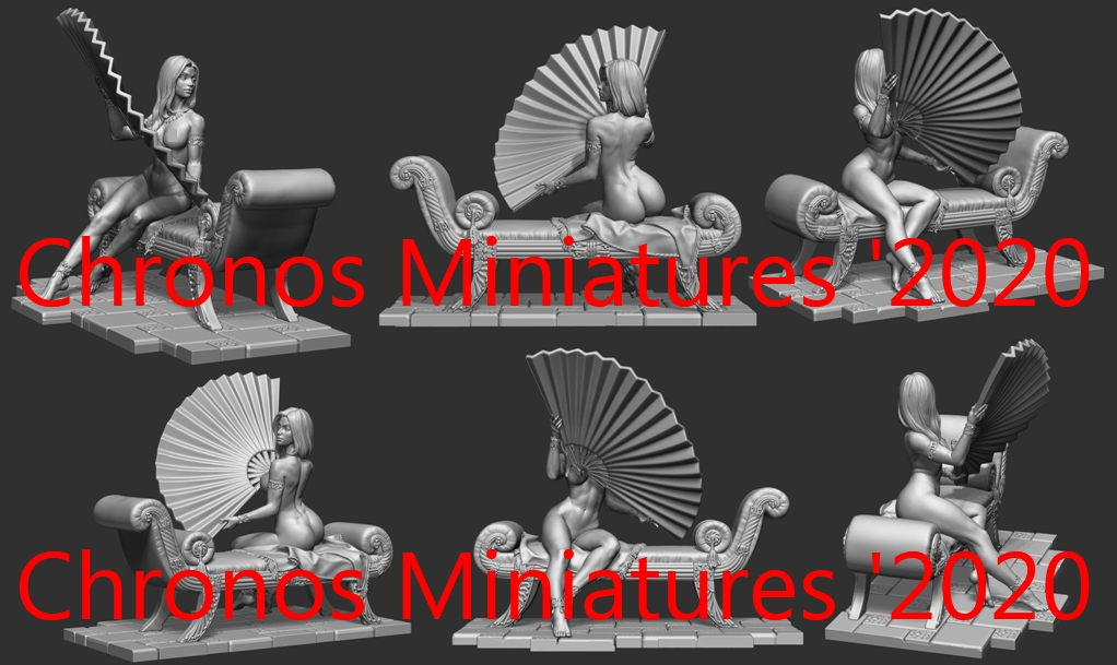 CHM-54198. Спокойной ночи. 54 мм. Материал -смола. Chronos Miniatures