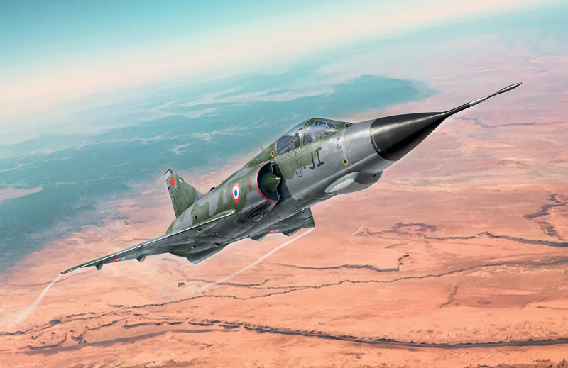 2816ИТ Истребитель MIRAGE III E Italeri