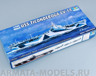 05736P USS Ticonderoga CV-14 Trumpeter