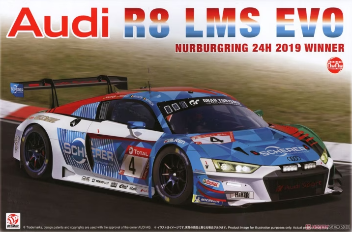 PN24026 Audi R8 LMS EVO Nurburgring 24H 2019 winner NuNu