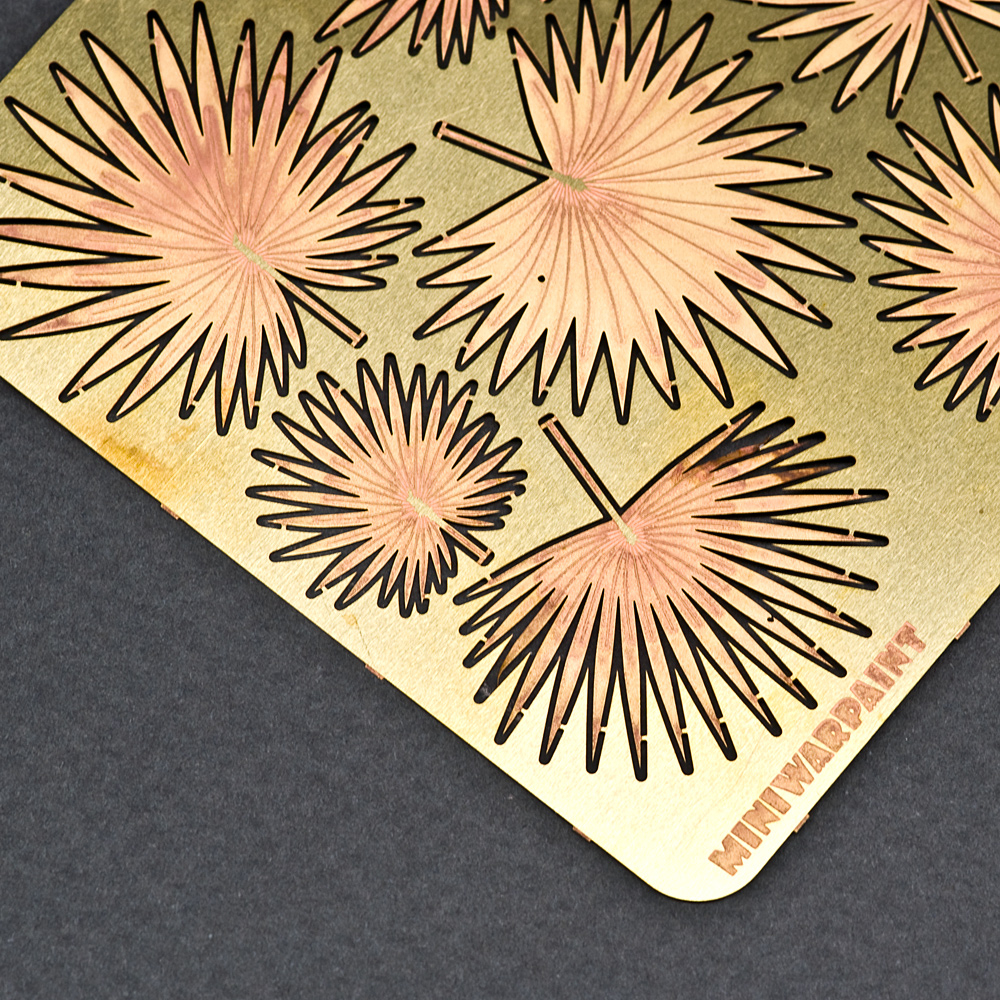 S-061 Листья пальмы веерной (Ливистона), размер S