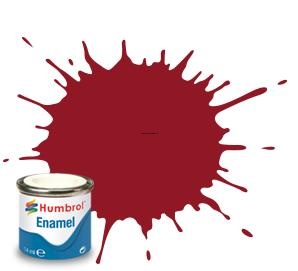 AQ0229 Краская эмалевая  No 20 Crimson   Gloss 50ml