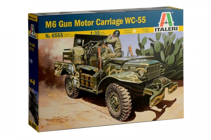 6555ИТ Противотанковая САУ M6 WC-55 Italeri