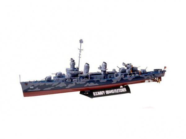 78012T Американский эсминец DD445 Fletcher Tamiya