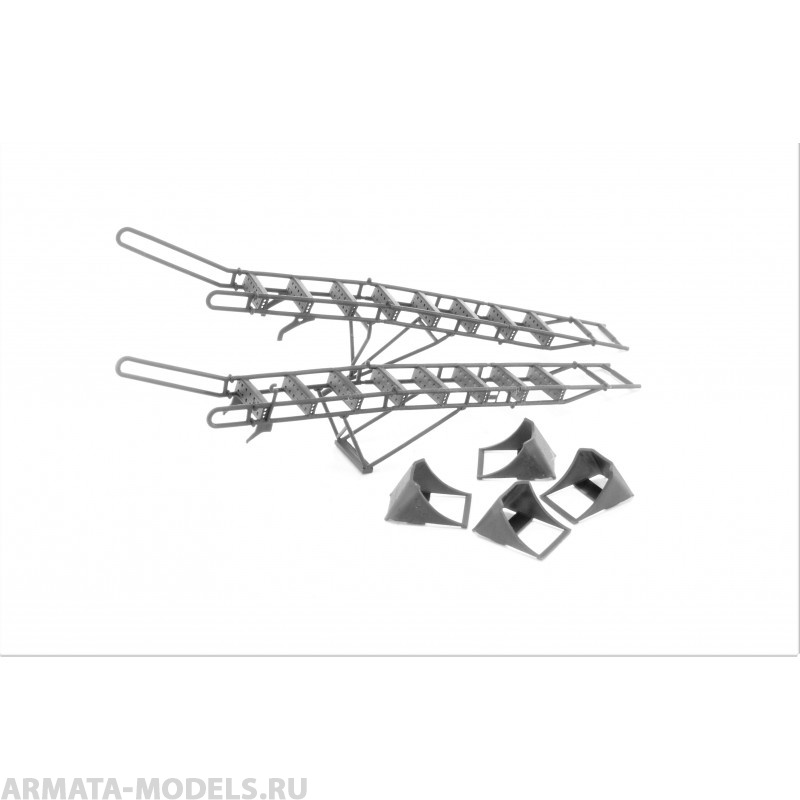 LP48031 Стремянка, стремянка для обслуживания и колодки для самолетов Су-27 ранняя версия