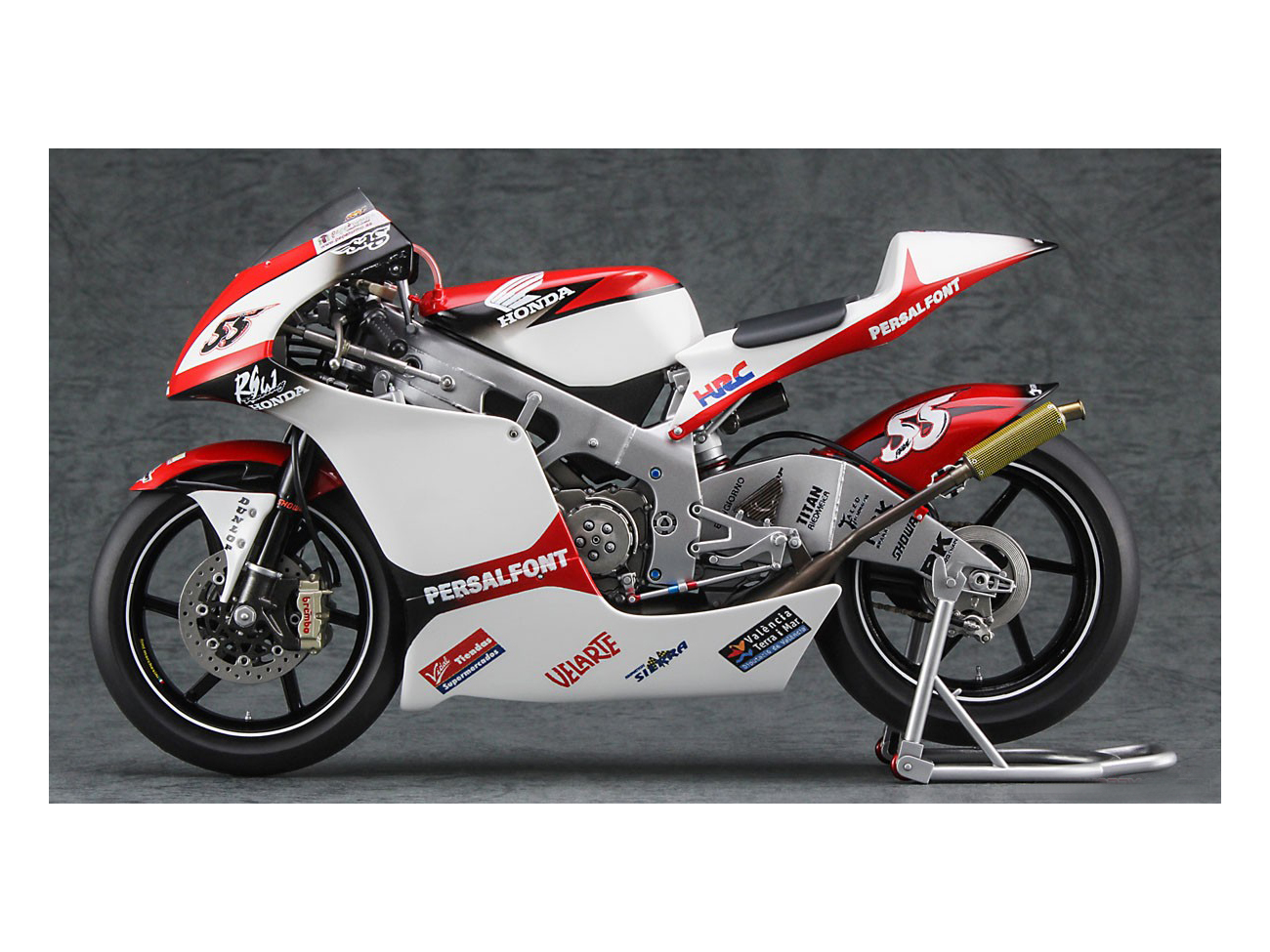 21742-Мотоцикл Honda RS250RW 2009 WGP250 Hasegawa