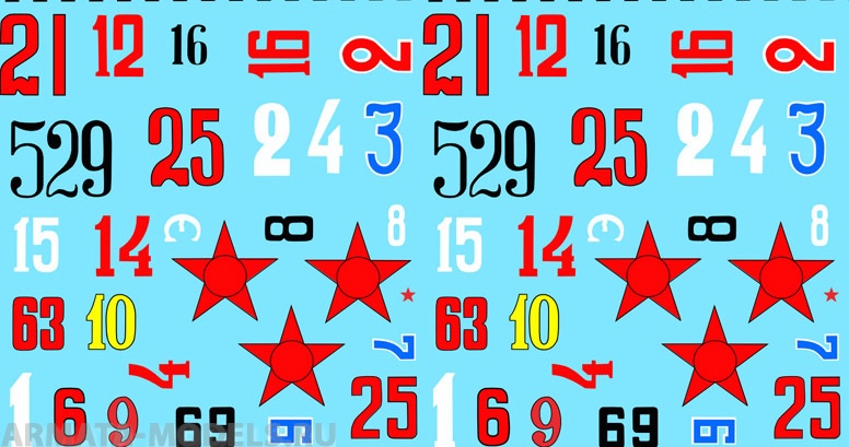 48003CD Декаль И-153 - Июнь 1941 1/48