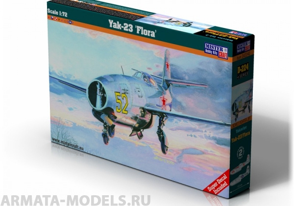 D-224 Самолет  Yak-23 FLORA MISTERCRAFT