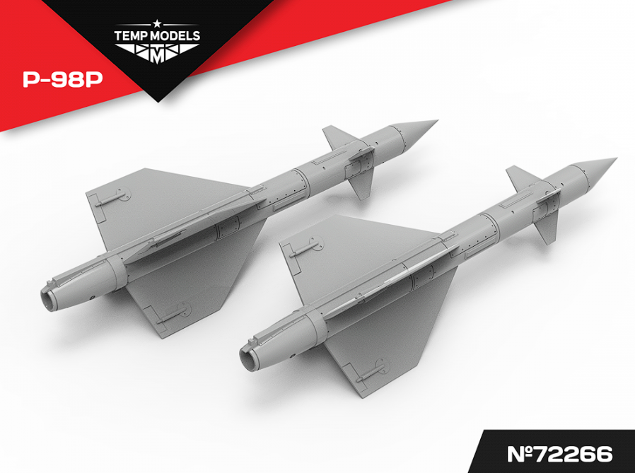 72266 УПРАВЛЯЕМАЯ РАКЕТА Р-98Р 1/72 Temp Models