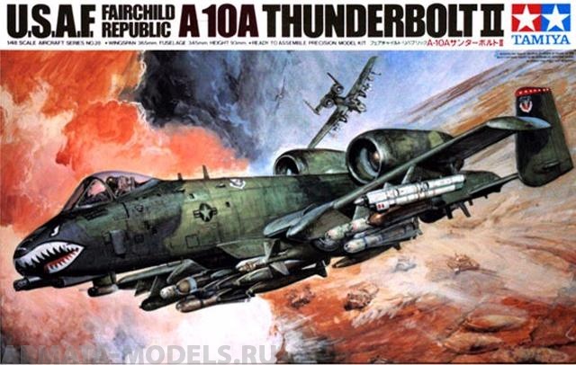 61028T Fairchild Republic A-10A Thunderbold II Tamiya