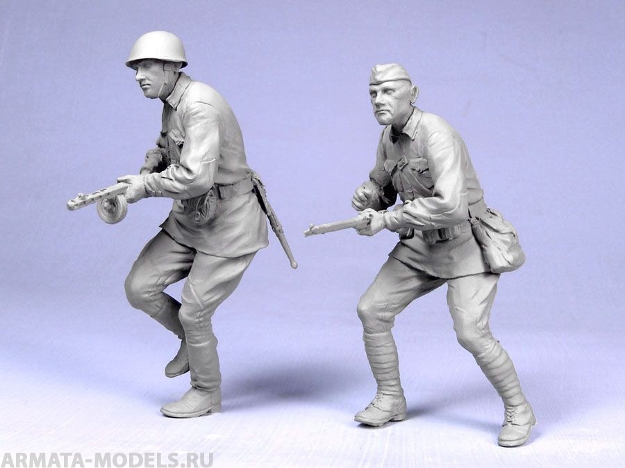 Т-35018 Советские пехотинцы (Сталинград, 1942 г) (2) Tank