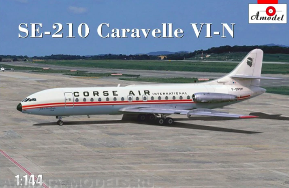 AM1479 Французский самолет Caravelle VI-N Amodel