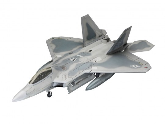03858RE Многоцелевой истребитель Lockheed Martin F-22A Raptor Revell