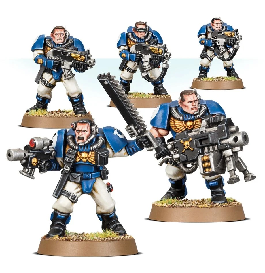 48-16GW Набор Скауты Космодесанта (Space Marines Scouts)
