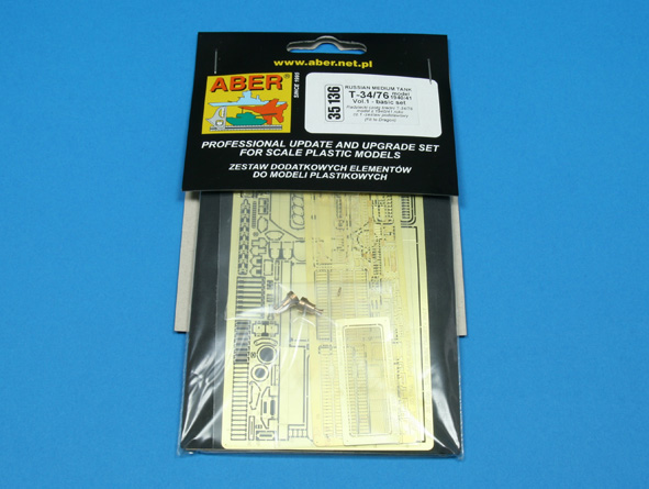 ABR-35-136  Дополнения для  Russian medium tank T-34/76 model1940Vol.1-basic set для Dragon 1/35