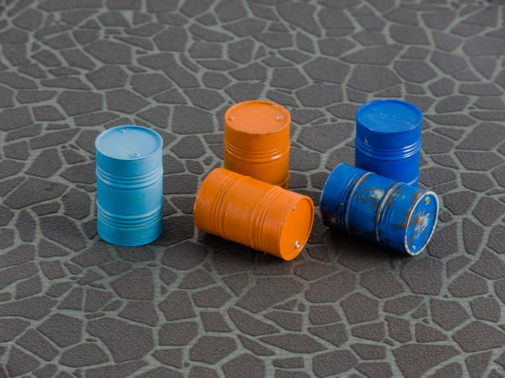 AVD143001102 Миниатюра Бочка металлическая 200л, 2 шт.