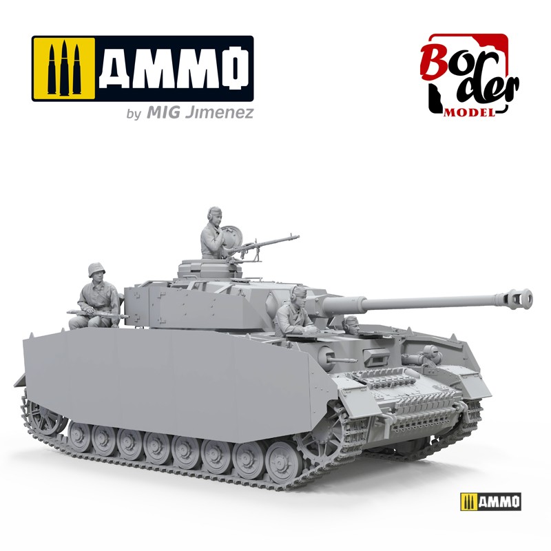 BT005 Немецкий средний танк Panzer IV H EARLY& MIDDLE BORDER MODELS