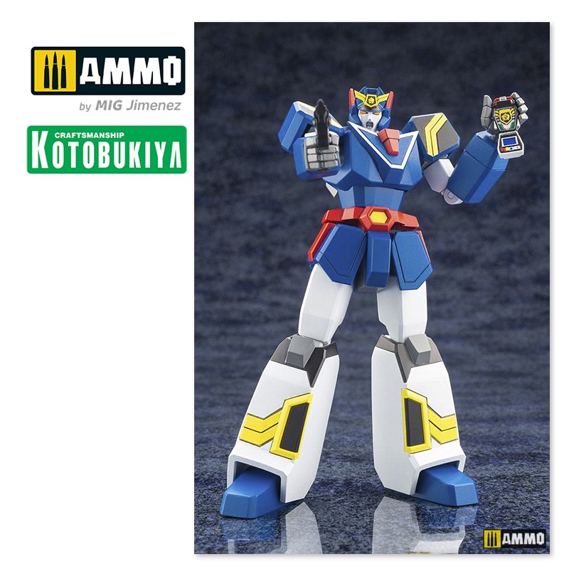 KTOKP495 Сборная модель Brave Police J-Decker Plastic Model Kit Deckerd & Max Cannon KOTOBUKIYA