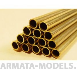 KS8133 Латунная трубка 8х0,36 мм, 1 шт