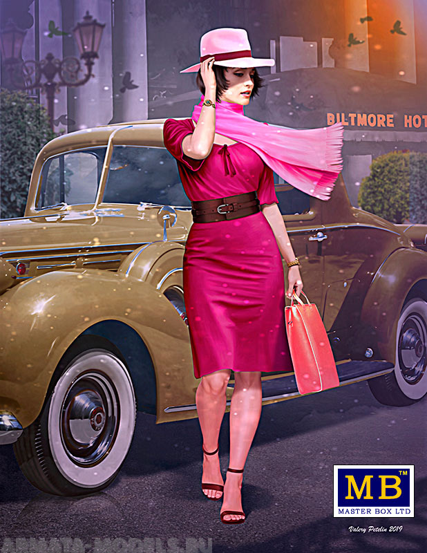 MB24067 Фигуры, Серия Опасные изгибы. Франсуаза Master Box (MB)