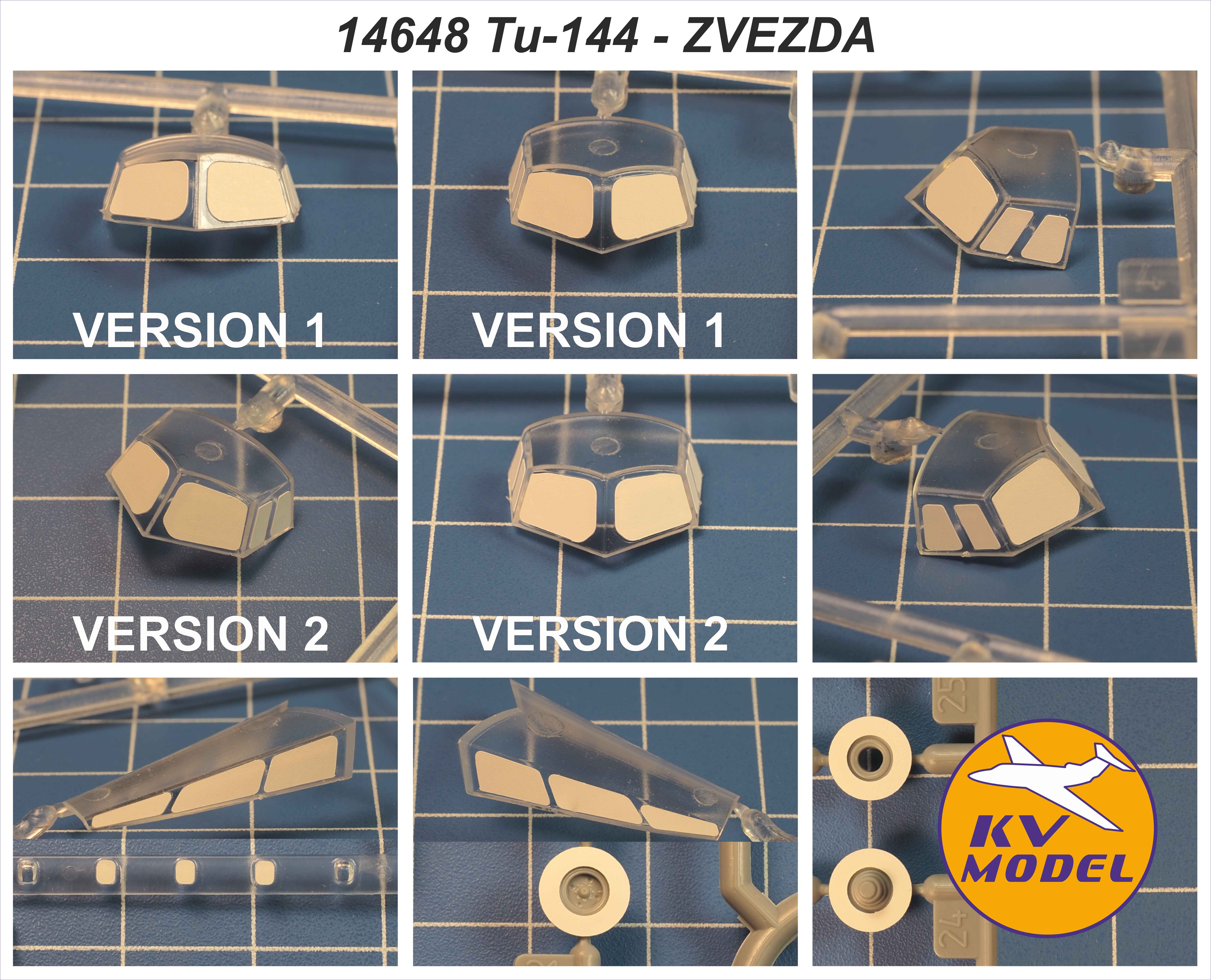 14648KV Окрасочная маска Ту-144 (ZVEZDA #7045) + маски на диски и колеса