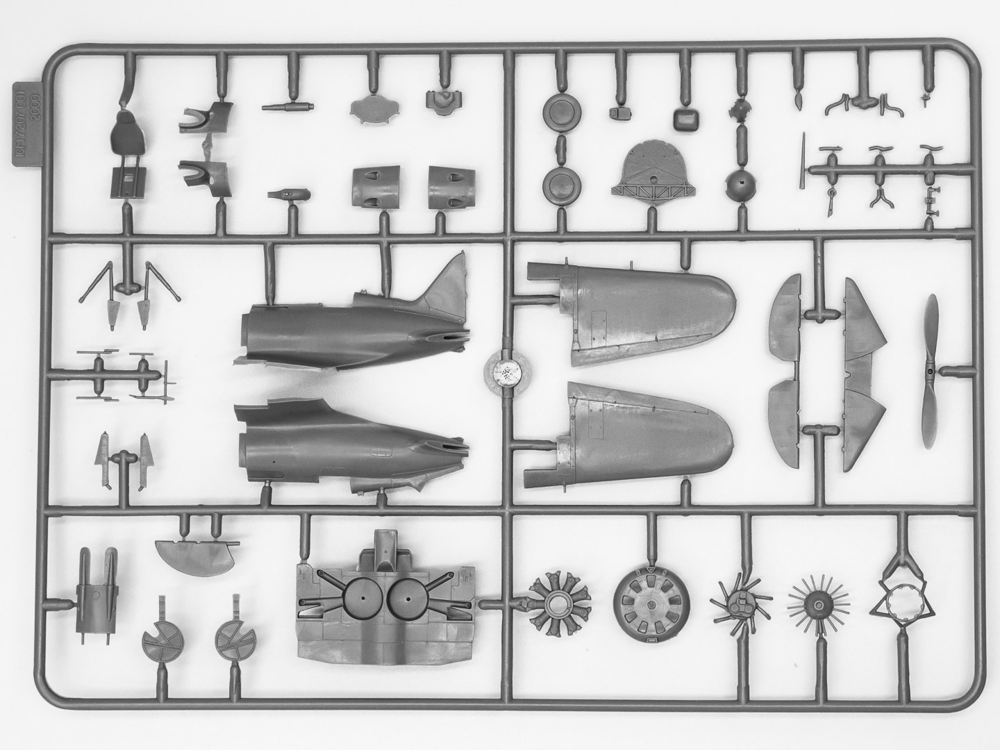 72071 И-16 тип 24,  советский истребитель II Мировой войны ICM