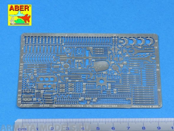 ABR-25 002  Дополнения для  German tool holders – late used from 1943 для  1/25