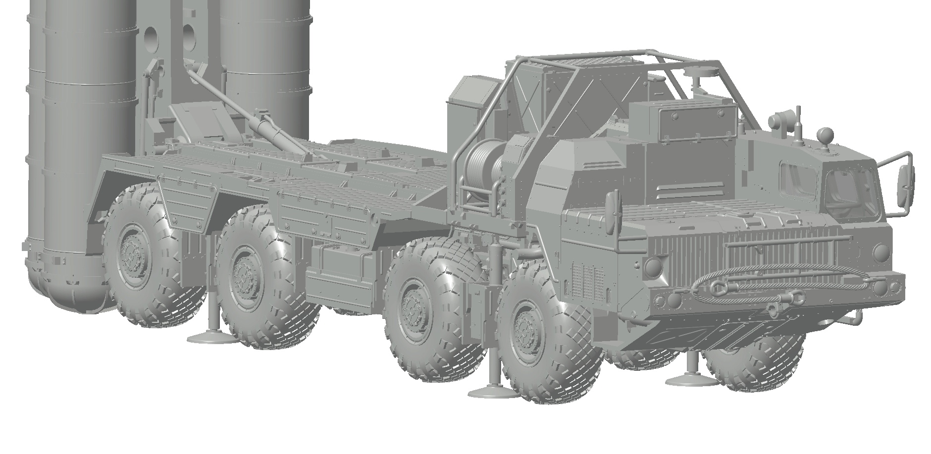 5068 Российский зенитно-ракетный комплекс С-400 Триумф, 1/72 Звезда
