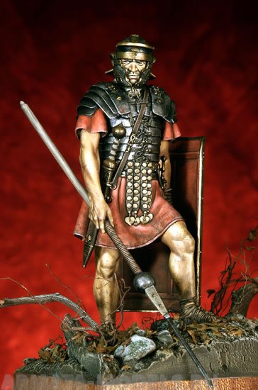 75-018PEGASO Roman Legionary in Lorica Segmentata, 1st Century AD Pegaso Models