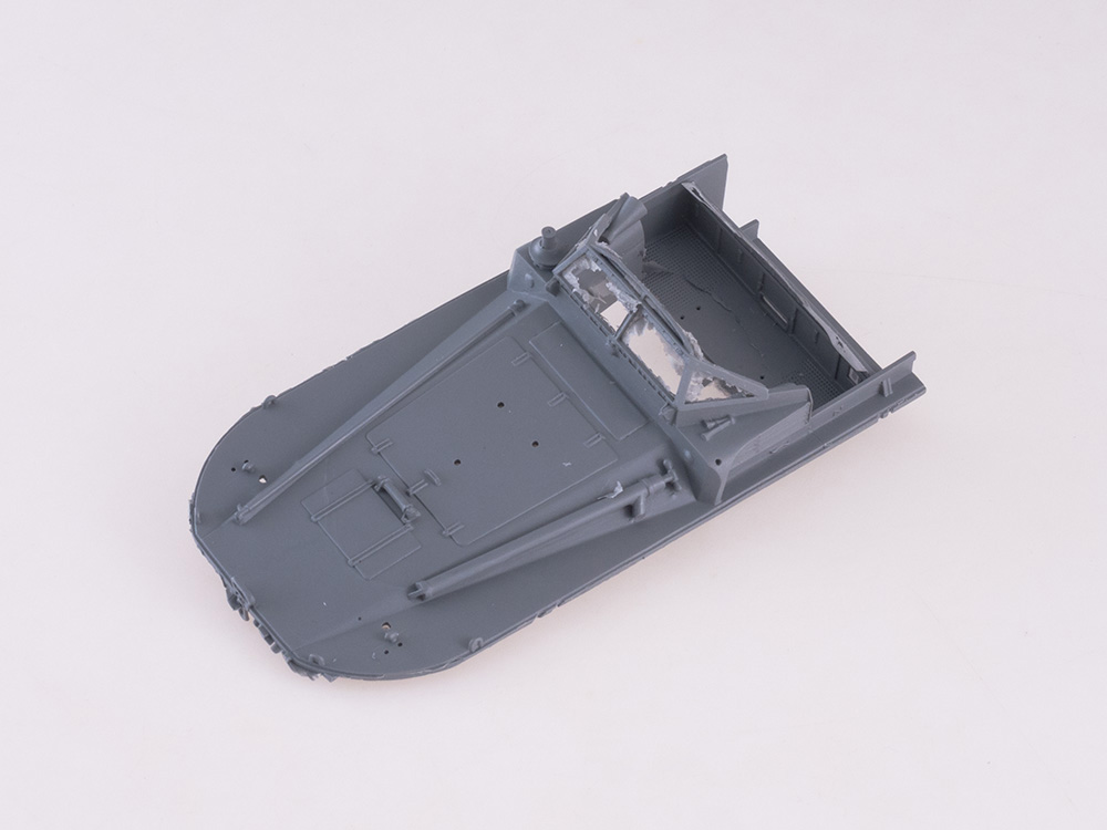 1352AVD Сборная модель Большой автомобиль водоплавающий БАВ-485 AVD Models