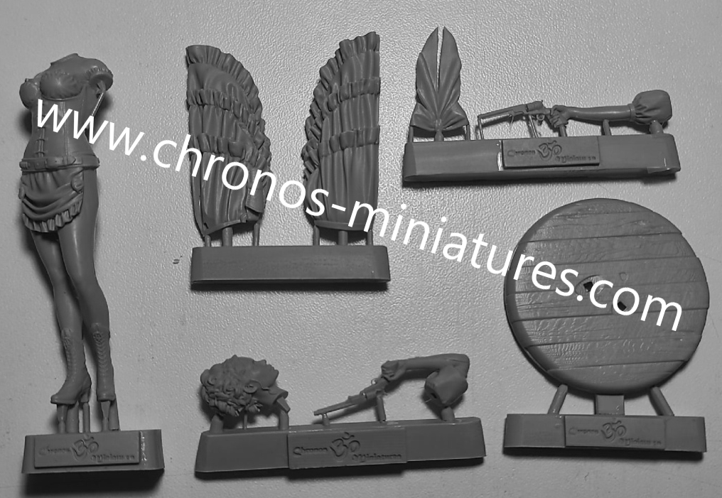 CHM-90.010 Дикий, Дикий Запад. 90 мм. Материал - смола. Chronos Miniatures