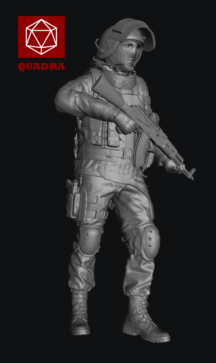 QA35612 РФ солдат 6 QUADRA