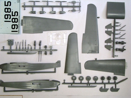 7233 Самолет Фоккер Южный Крест Звезда