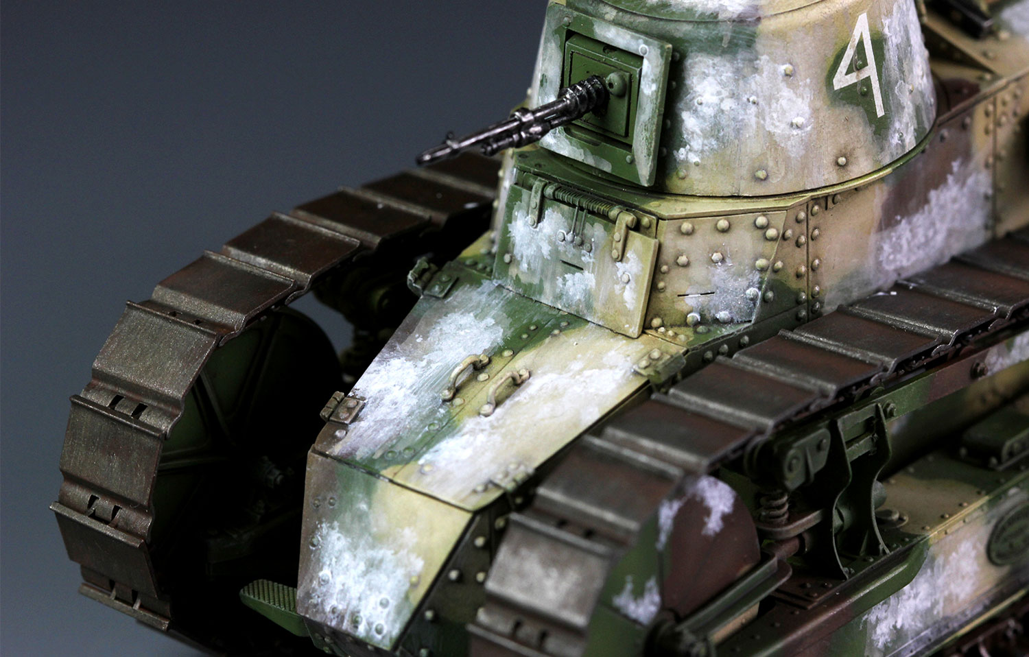 TS-008 French FT-17 Light tank (Cast turret) Meng