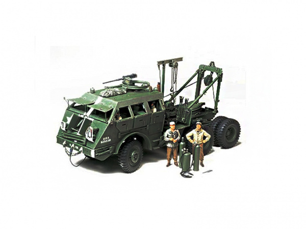 35244 Американская бронированная машина ремонта М26+6 фигур Tamiya