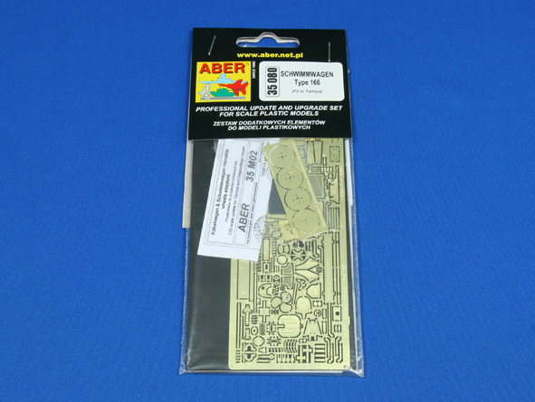 ABR-35-080  Дополнения для  Schwimmwagen type 166 для Tamiya 1/35