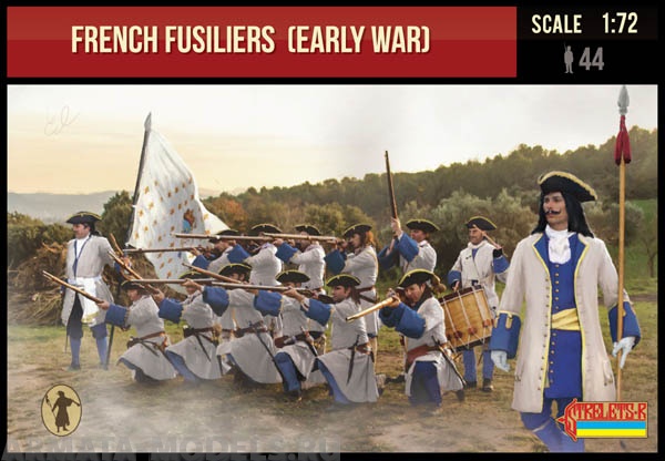 72236ST Фигуры French Fusiliers (Early War) Strelets